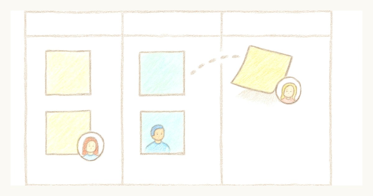 Who picks up the code review? Let the board answer that, not the standup